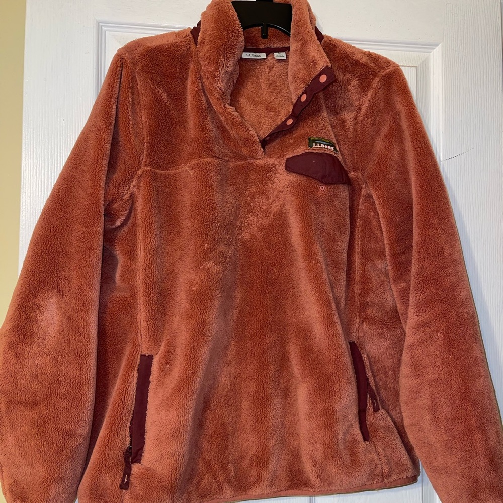 LL Bean Fleece Pull Over